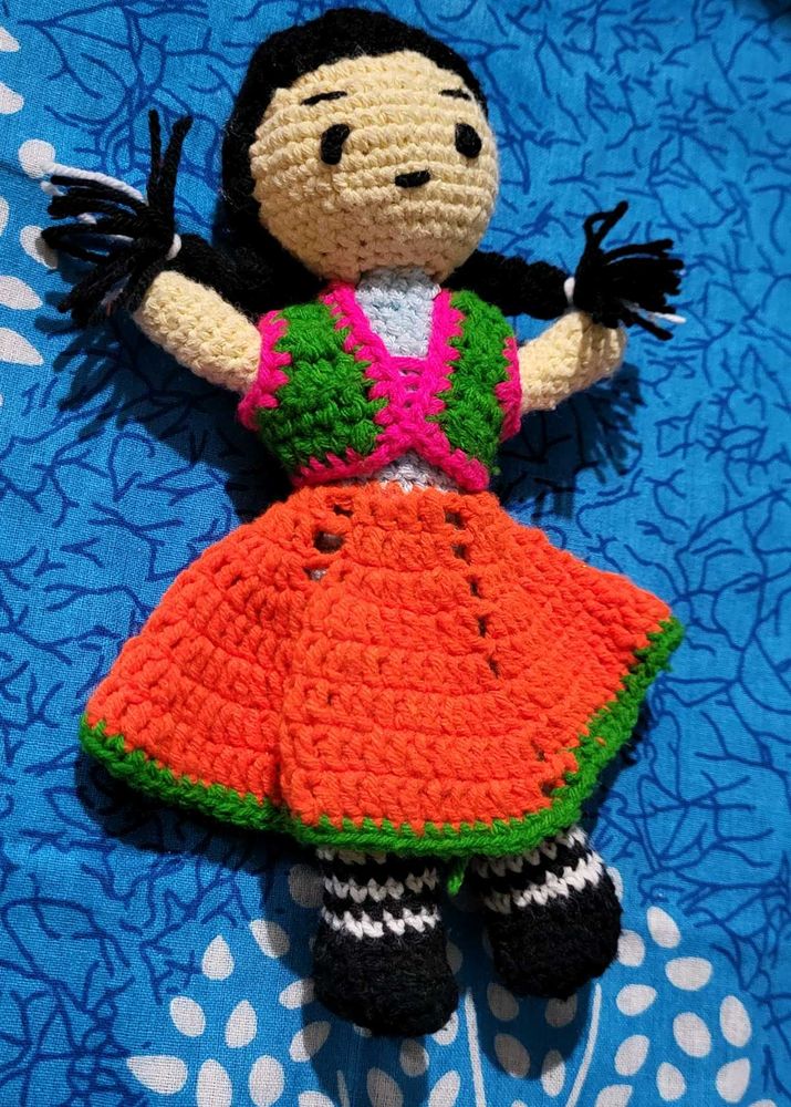 Woolen Hand Made ✋️ Doll