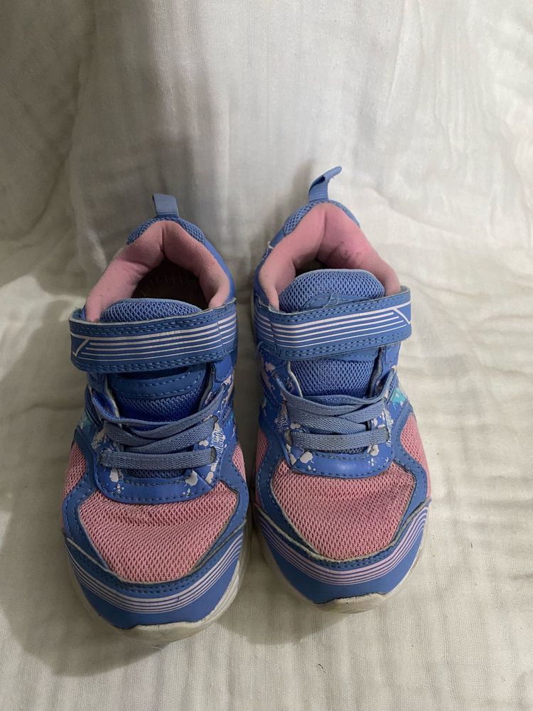 Girls&#39; Blue &amp; Pink Sneakers