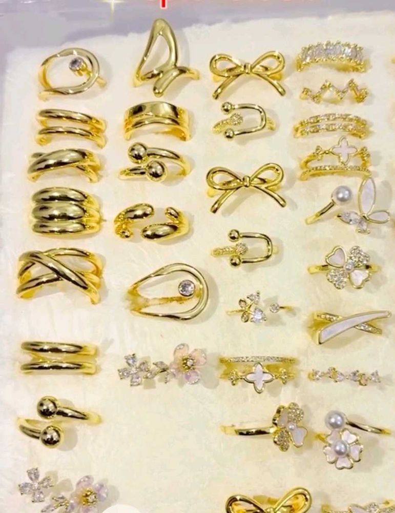 Elegant Gold Rings