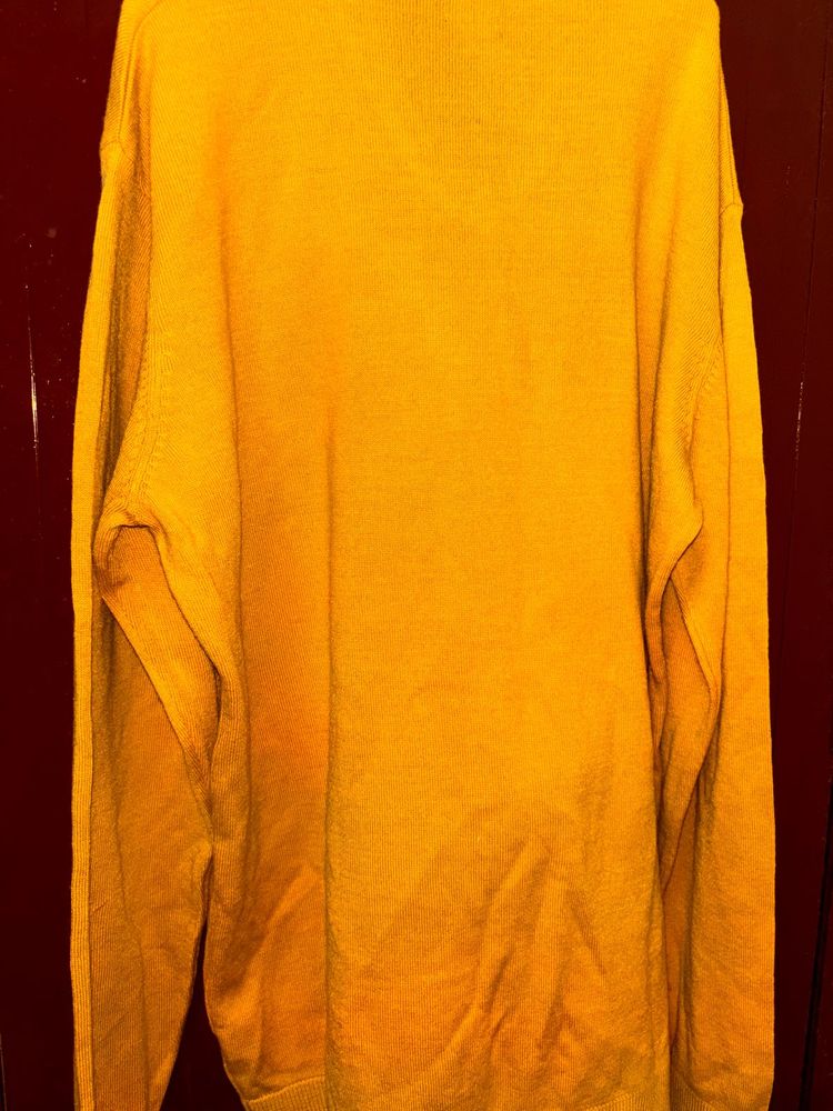 Mustard Yellow Knit Sweater