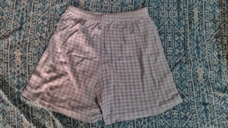 Checkered Shorts