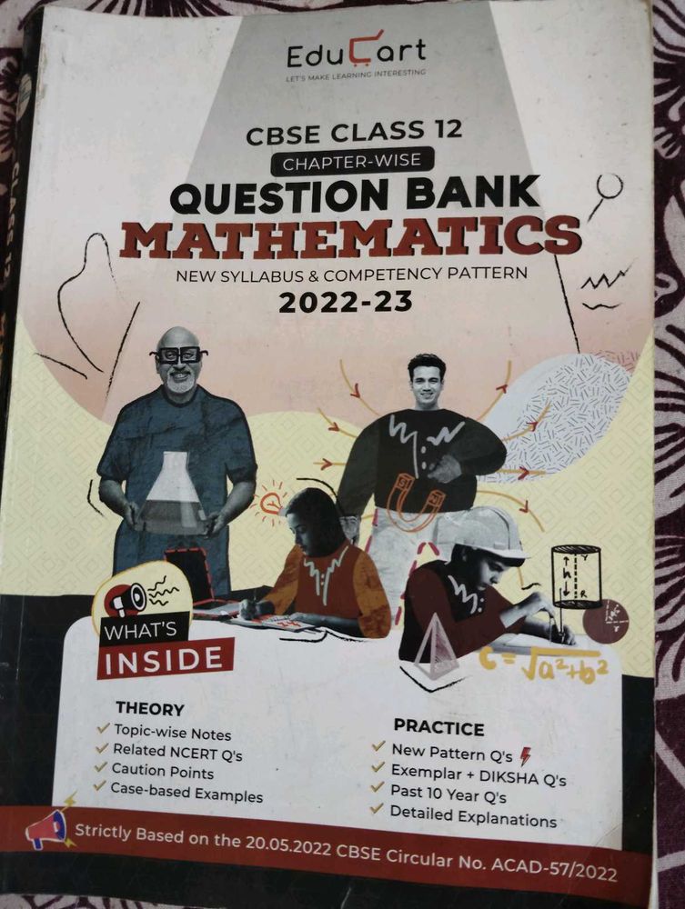 Educart CBSE Class 12 Maths Question Bank