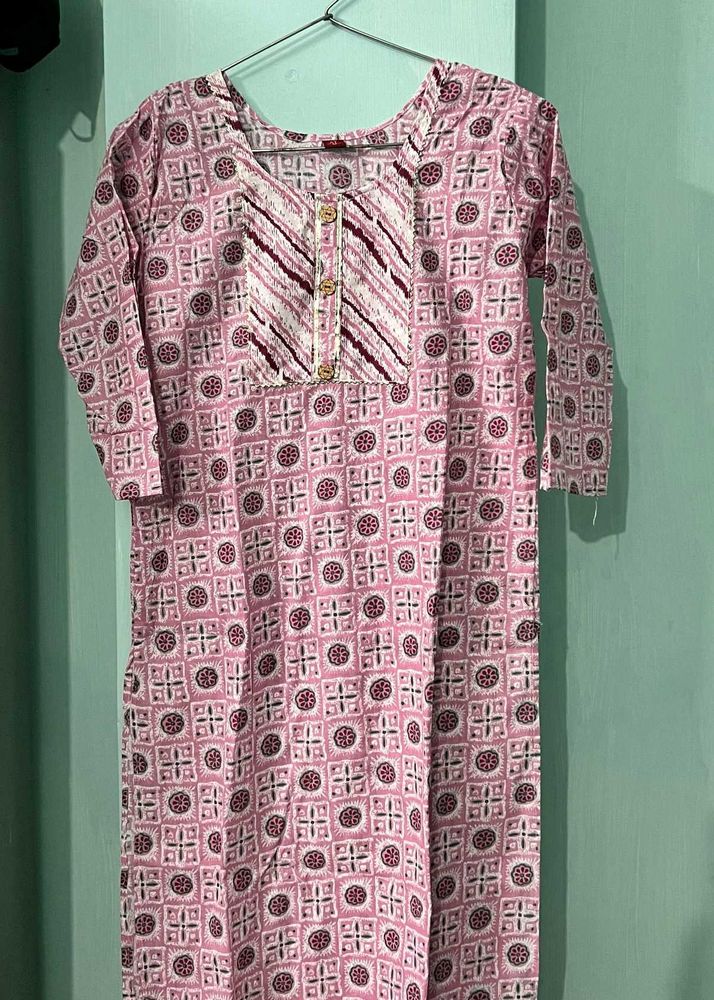 Cotton Kurti Set