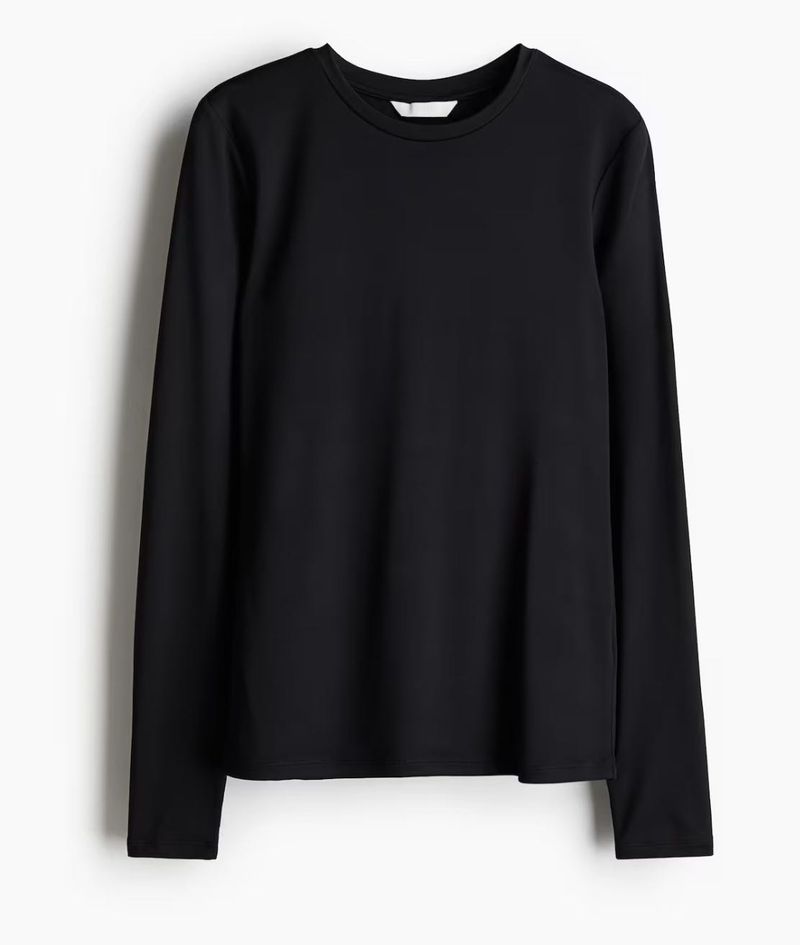 Black Long Sleeve Tee
