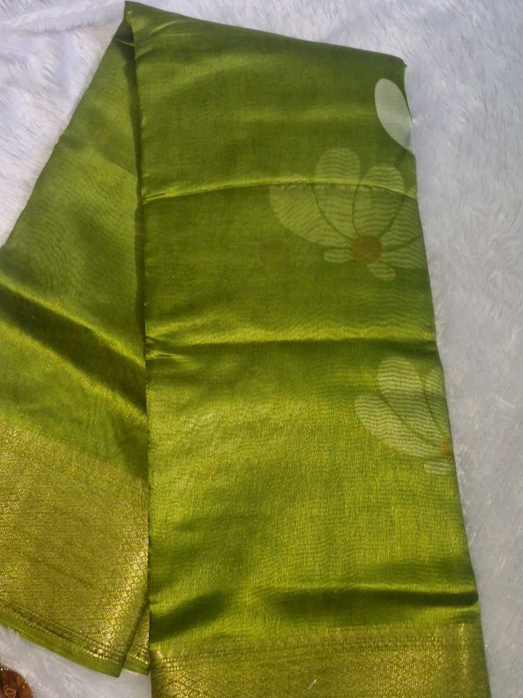 Elegant Green Saree