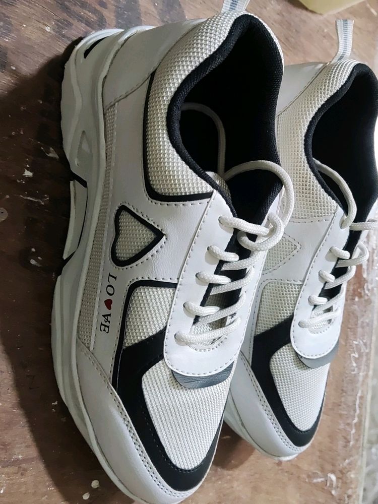 Black White Shoes