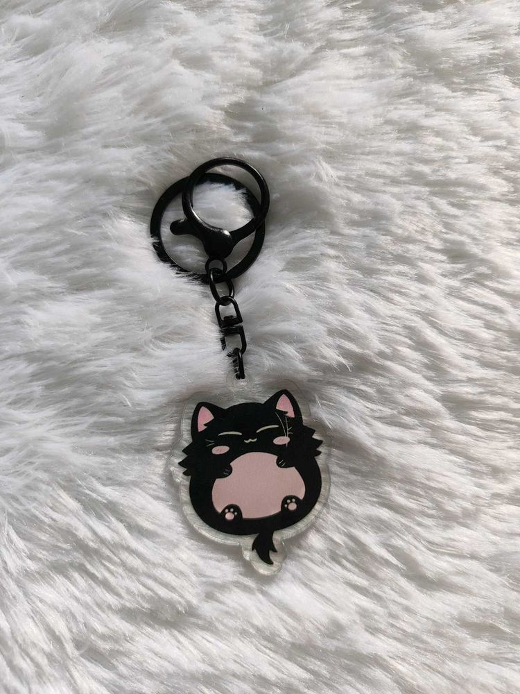 Anime Jujustu kaisen Geto Acrylic keychain Neko