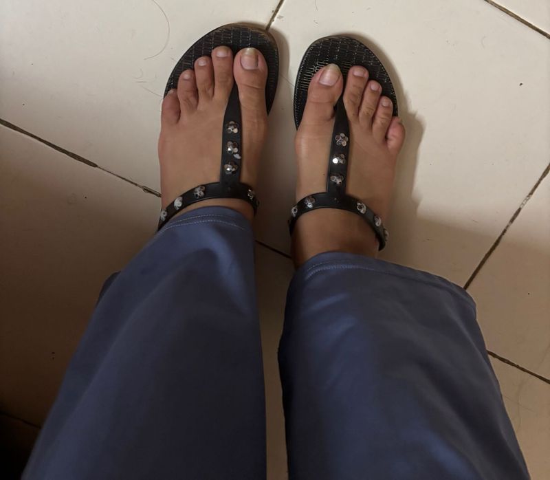 ELLE Black Flats