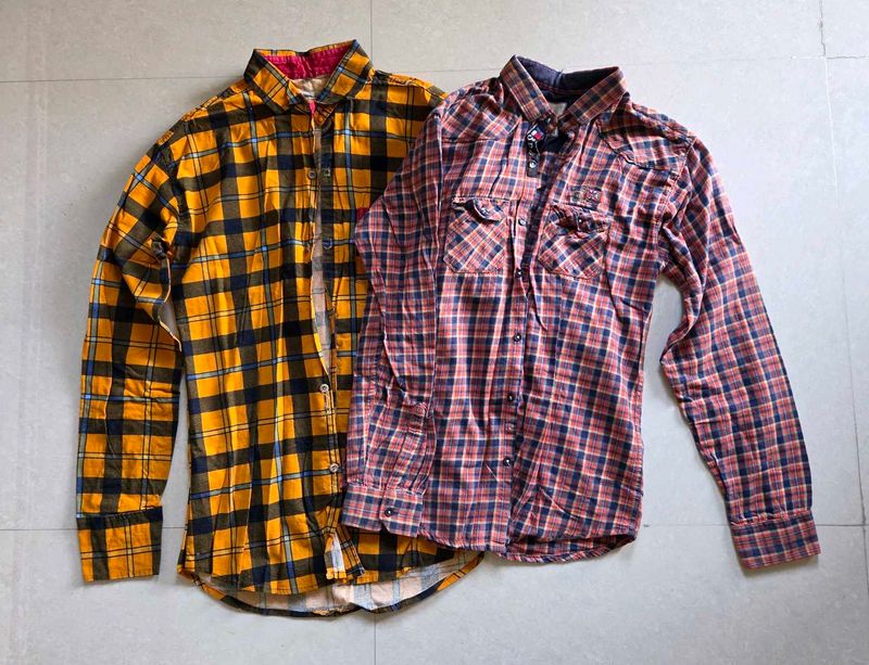 Checkered Shirts - Bundle of 2