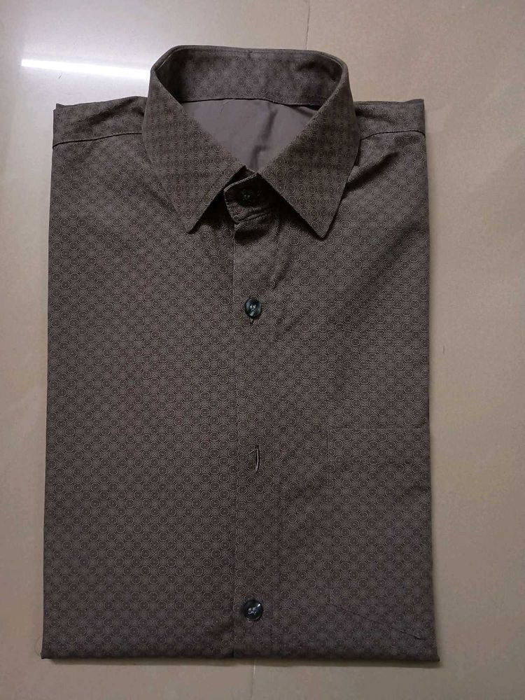 Men Pure Cotton Shirt