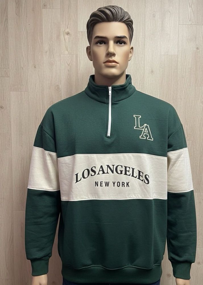 Green Pullover Sweatshirt