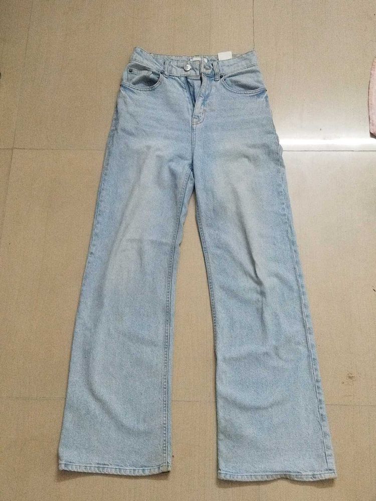 H&amp;M Wide Leg Jeans