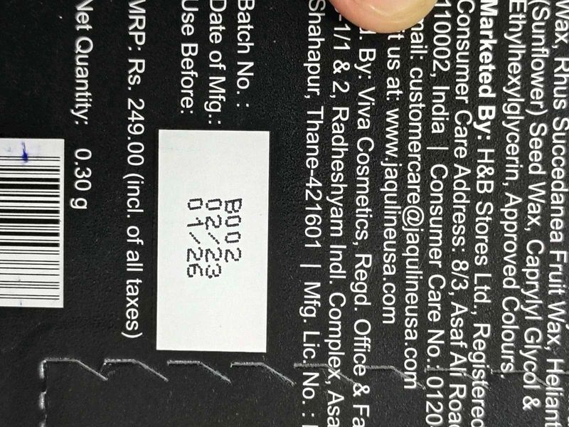 Jaquline USA Lipstick