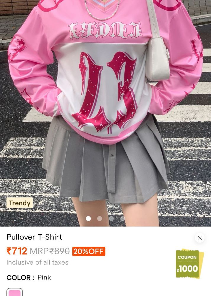 Pullover T-shirt Flat Jersy