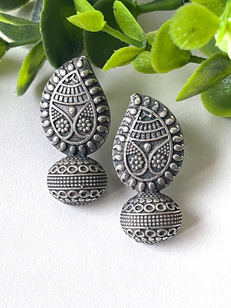 Silver Lookalike Earring