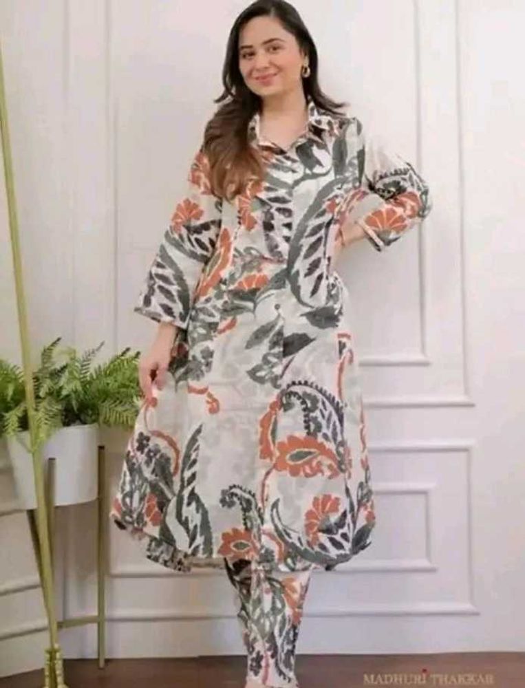 New Printed Kurta Set 🤍