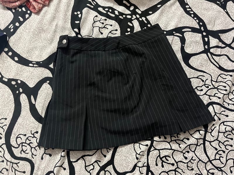 Striped Mini Skirt