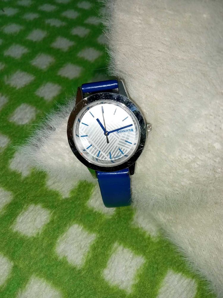 Sonata Women's Watch - Blue