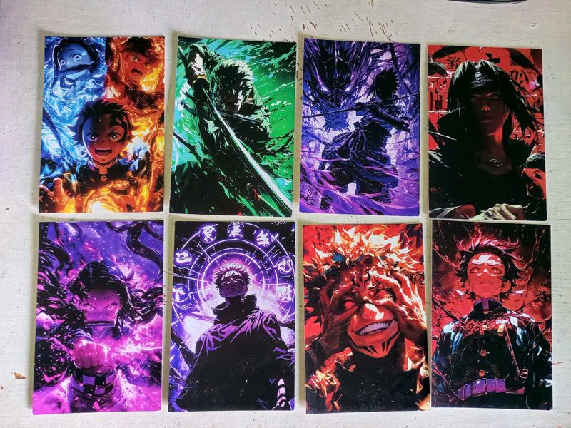 Anime Lovers Special 💥 | 8 HD Posters | Premium 3