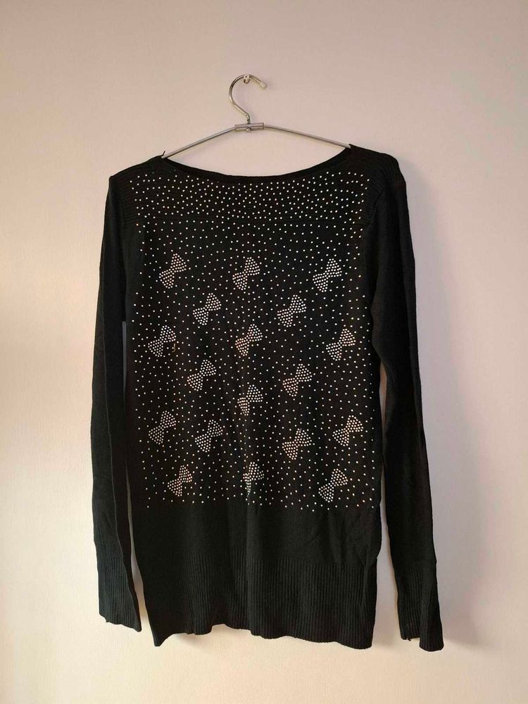 Black Bow Sweater