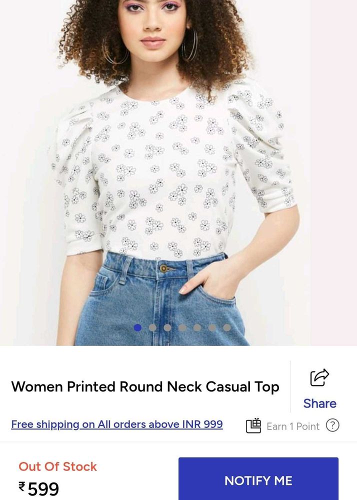 Simple Top From Max For Girls