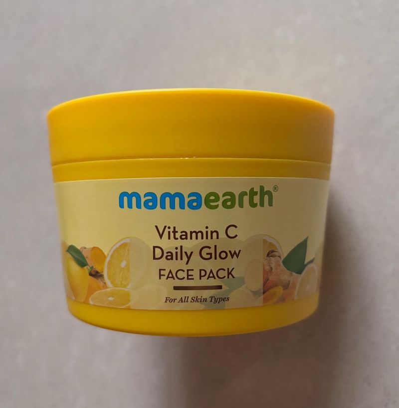 Mamaearth Vitamin C Daily Glow Face Pack - 200g