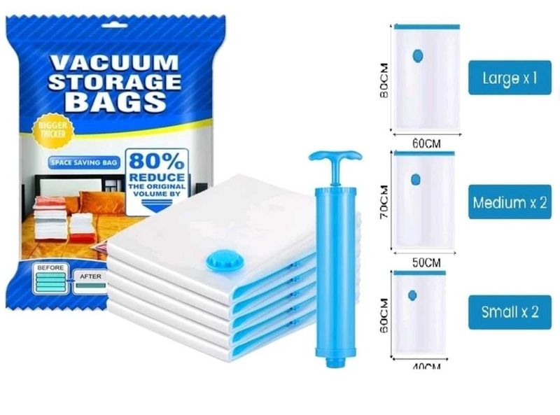 Vacuum Storage Bags - Space Saving Solution!