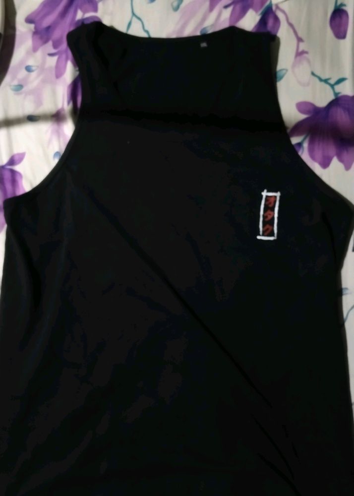 Men&#39;s Half Sleeve  T-shirt Back Printed XXL