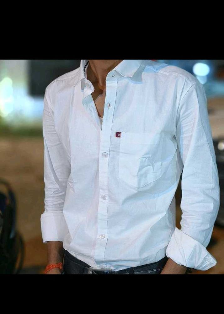 White Casual Shirt