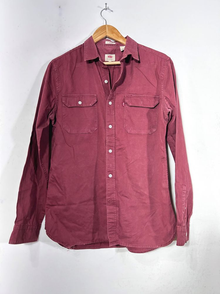 Maroon Shirt( Men’)