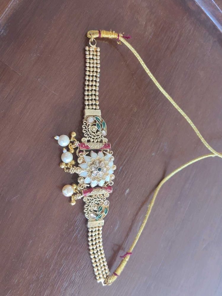 Gold-tone Indian Jewelry