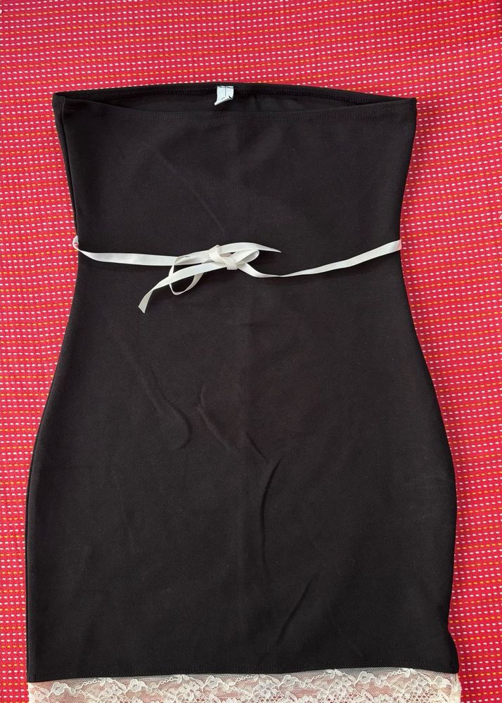 XS Chic Black Bodycon Mini Dress