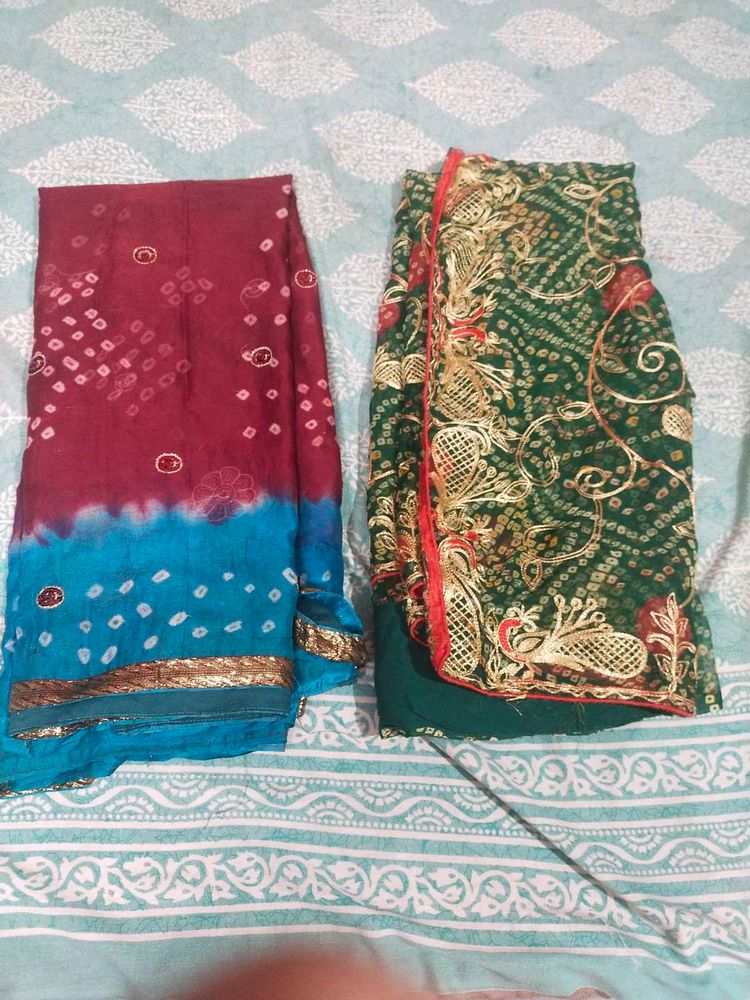 Elegant Ethnic Sarees - Set of 2
