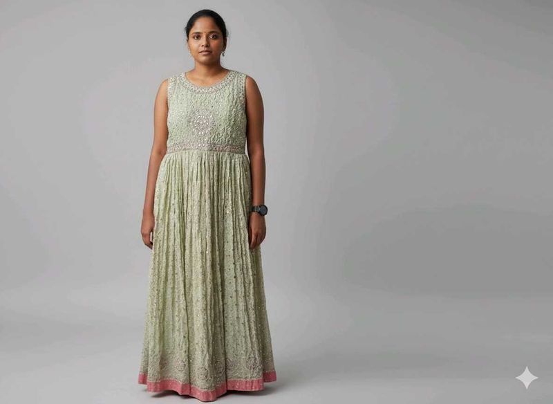 Elegant Green Kurta Set