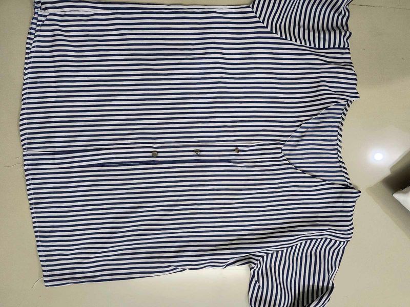 Blue Lining Top