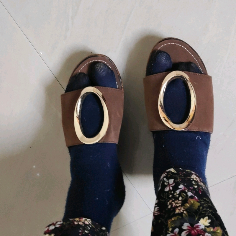 brown heel