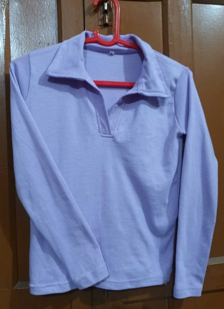 Lavender Long Sleeve Top