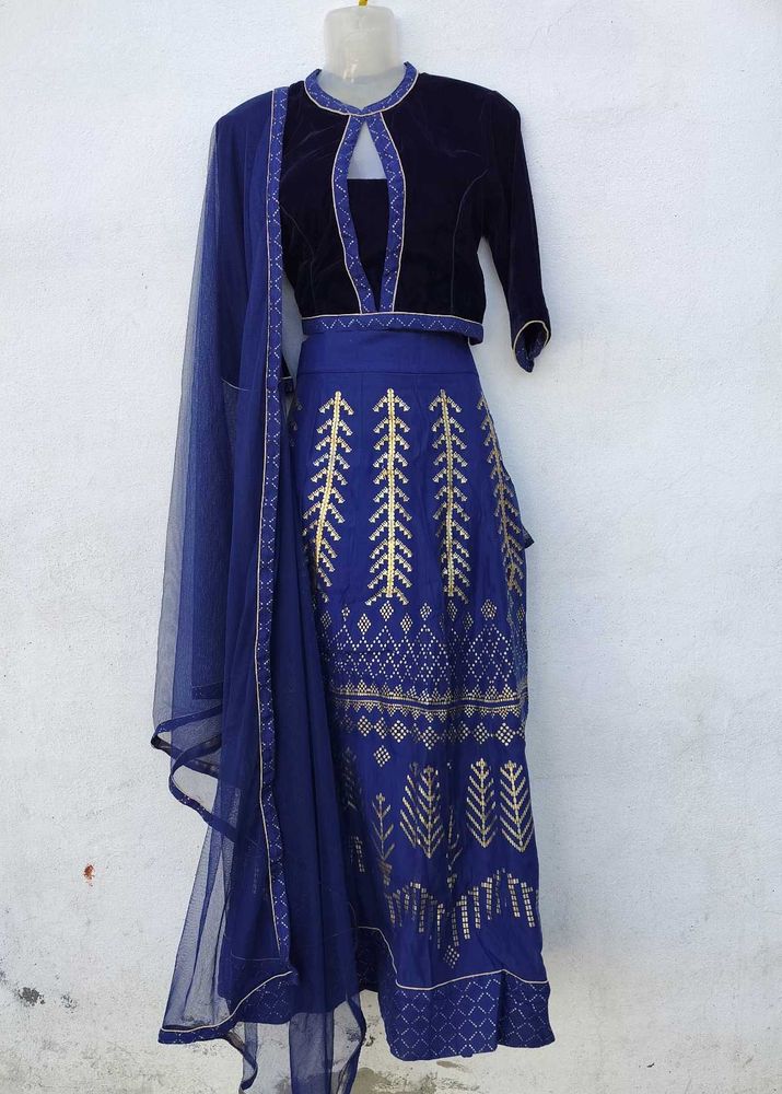Blue Lehenga Choli
