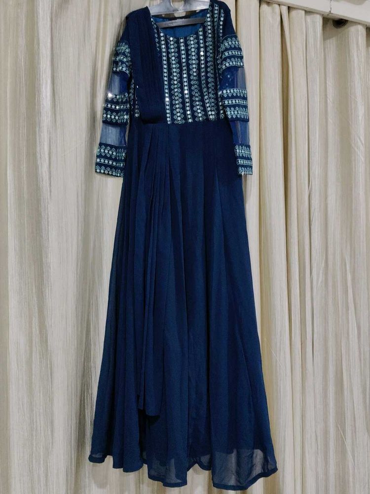 INDYA Boat Neck Designer Dress • NEGOTIABLE