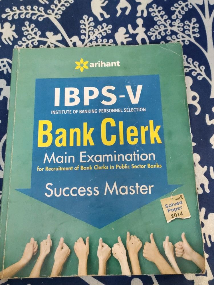 Arihant Ibps Bank Clerk Mains Examination Solved