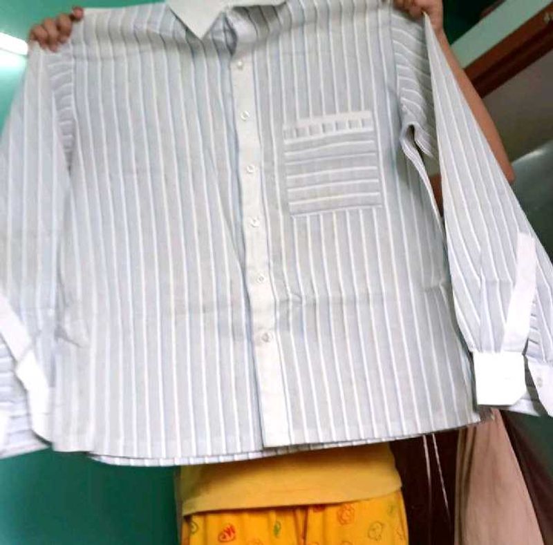 Cotton White Shirt