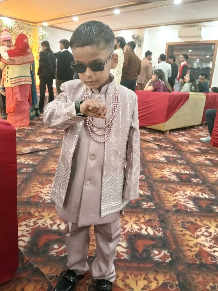 Boys Ethnic Sherwani Set one time use only