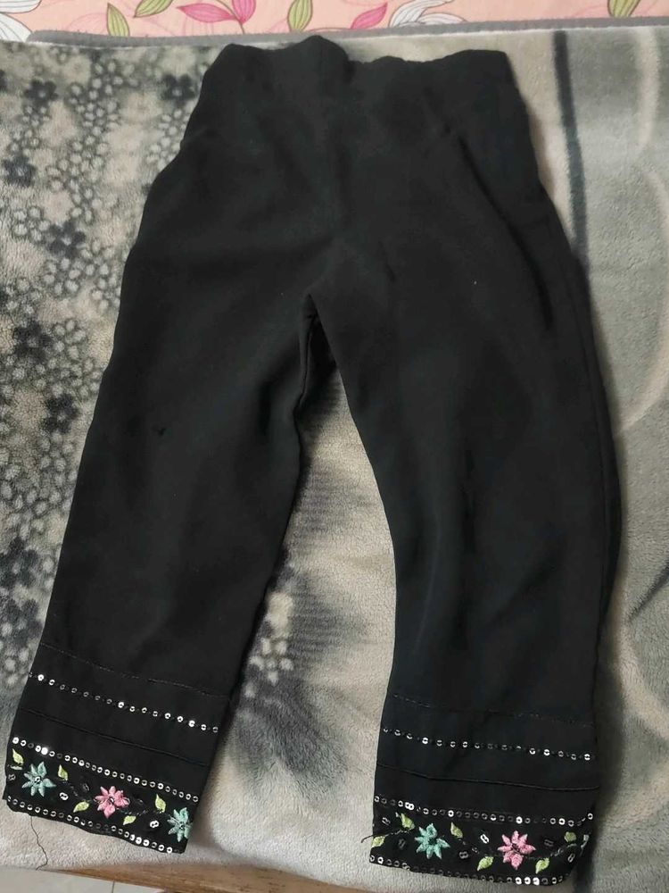 Embroidered Black Dress+2 frocks