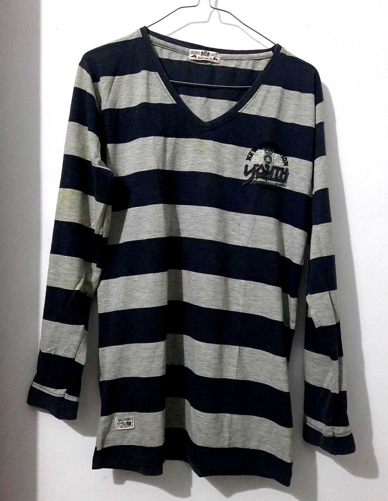Striped Long Sleeve T-Shirt