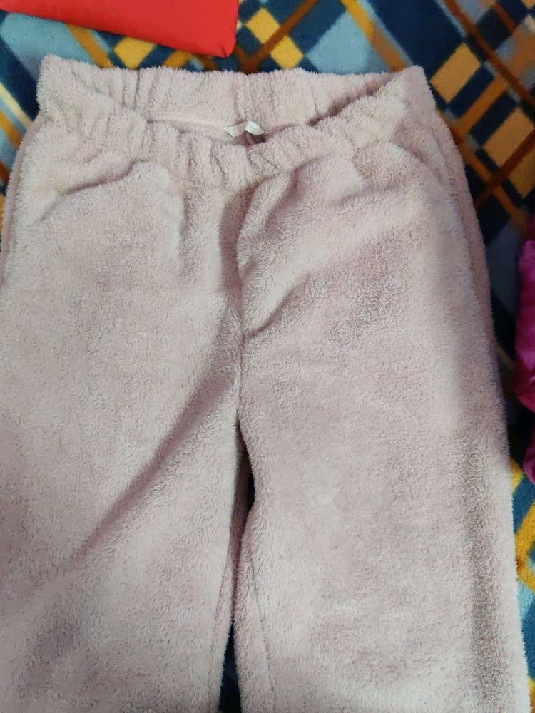 Fuzzy Lounge Pants and top (co ord set)