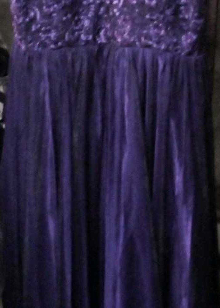 Purple Lace Dress