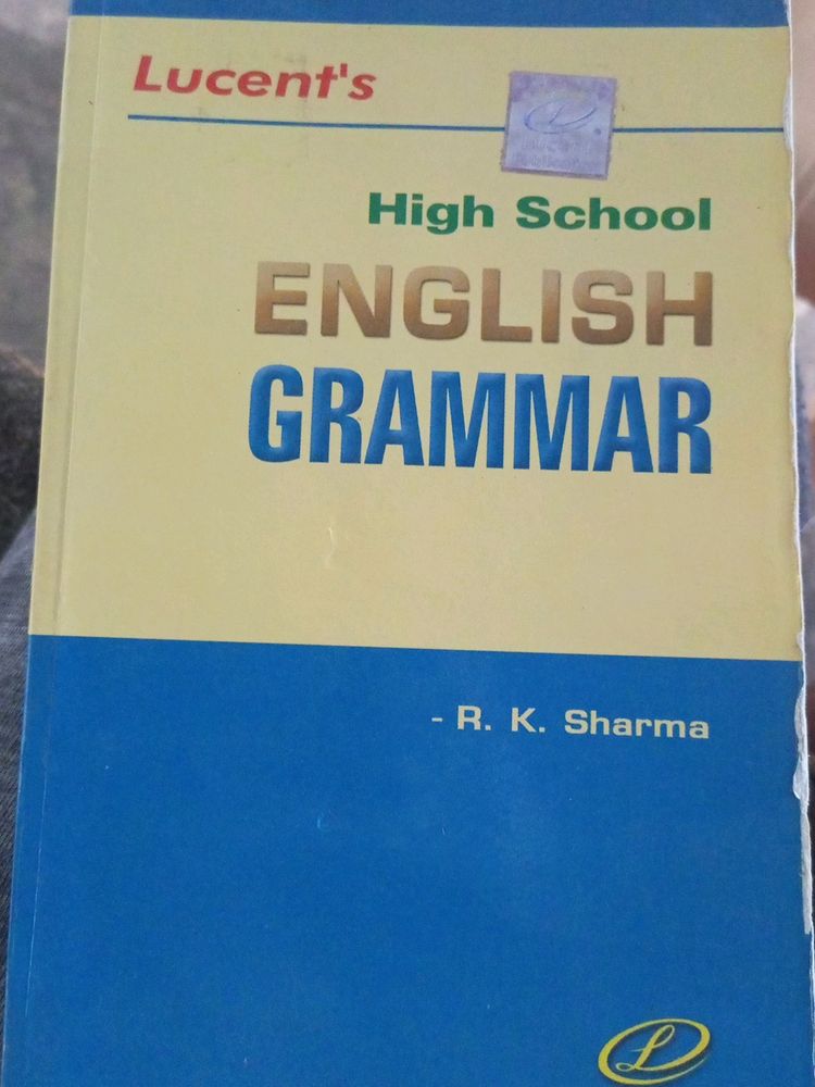 Lucent High School English Grammer -R. K Sharma