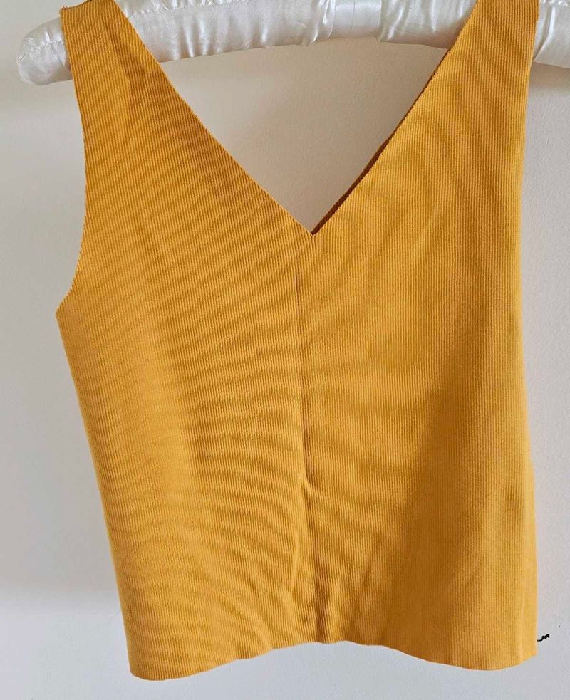 Mustard Yellow Tank Top