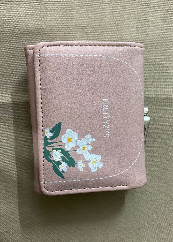 Pink Floral Wallet