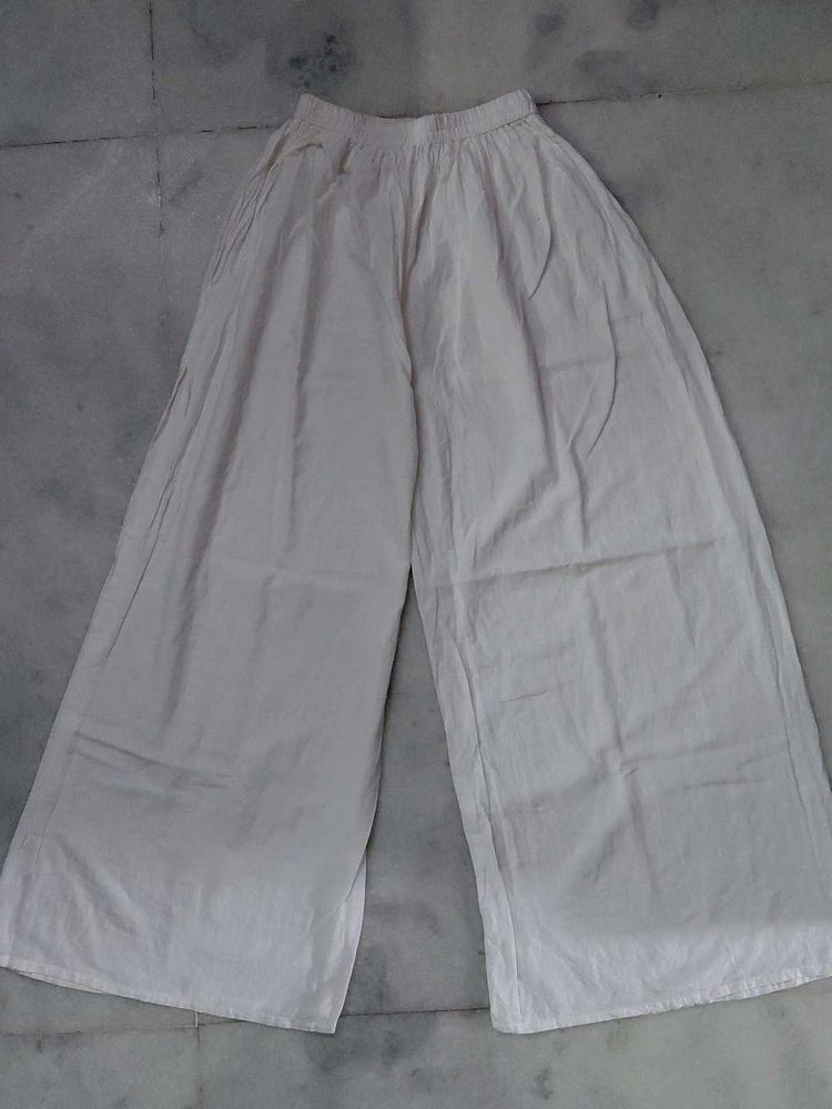 White Palazzo Pants